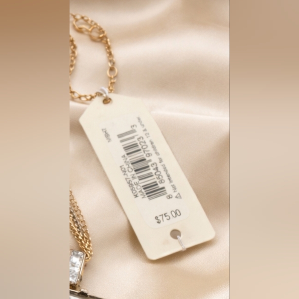 Kenneth Cole New York Statement Necklace NWT - Picture 6 of 6